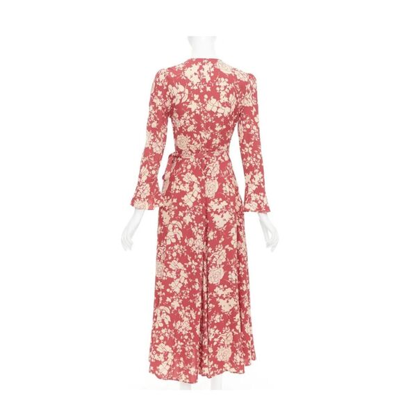 Ralph Lauren Polo Floral Wrap Dress - Picture 4 of 14